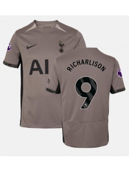 Billige Tottenham Hotspur Richarlison Andrade #9 Tredjedrakt 2023-24 Kortermet
